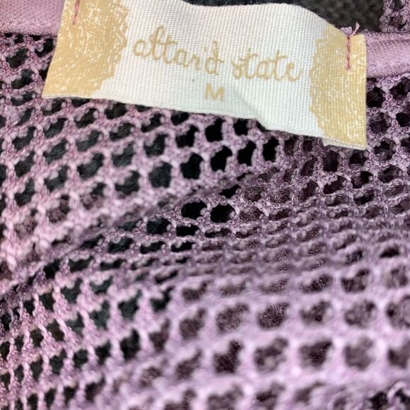 Altar’d State mesh long sleeve tunic top - Picture 5 of 5